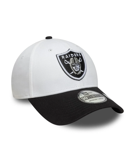 NEW ERA - Las Vegas Raiders NFL Team Logo White 39THIRTY
