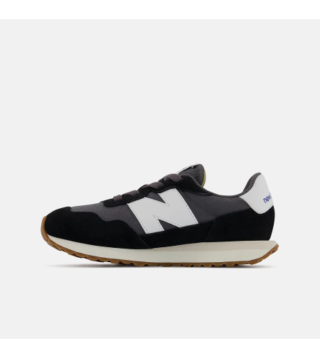New Balance - Kids' 237 Bungee | Black with Moonbeam