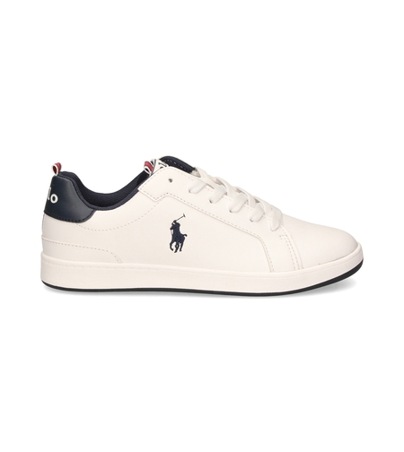 POLO - HERITAGE COURT WHITE/NAVY