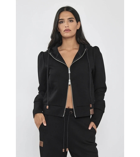 REPLAY - חליפה טרנינג  בצבע שחור