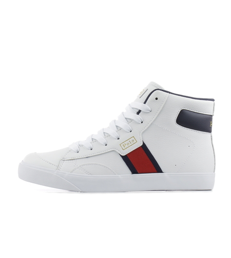 Polo - GWEVIN MID WHITE/NAVY/RED