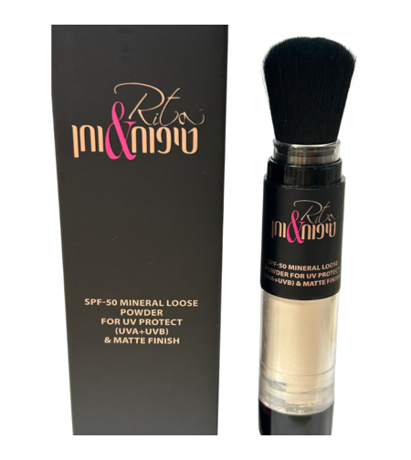 מברשת פודרה מינרלית – 50 SPF