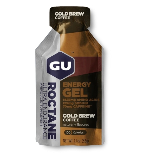 ג'ל אנרגיה בטעם קפה קר - GU Roctane Energy Gel Cold Brew Coffee