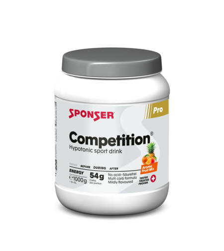 אבקת משקה ספורט היפוטוני מיקס פירות Sponser Competition Fruit Mix