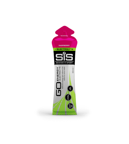 ג'ל אנרגיה + אלקטרוליטים בטעם פטל - SiS GO Energy + Electrolyte Gel