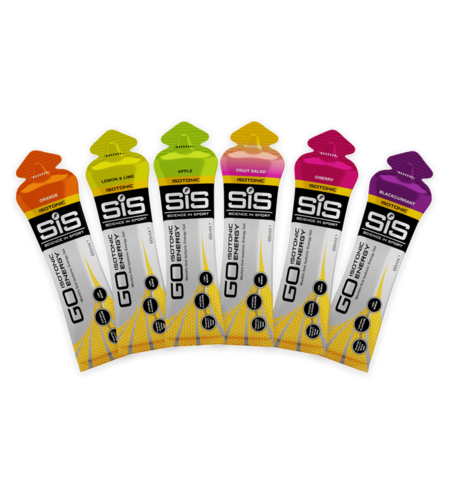 מארז ג'לי אנרגיה איזוטוניים במגוון טעמים SIS GO Isotonic Energy Gels Mixed