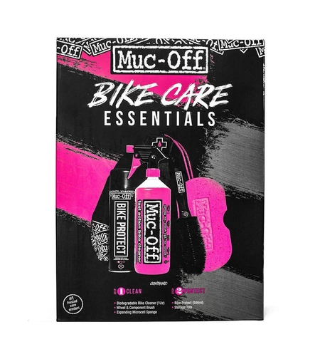 Muc-Off Bike Care Essentials Kit ערכת ניקוי והגנה לאופניים