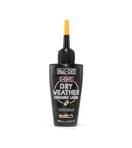 שמן שרשרת לאופניים חשמליים Muc-Off eBike Dry Weather Chain Lube 50ml