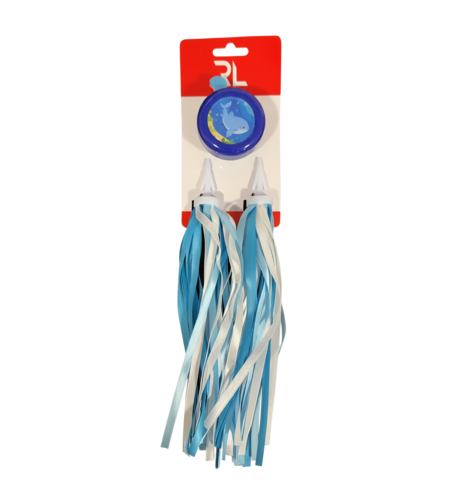 פעמון לאופני ילדים עם רצועות לכידון