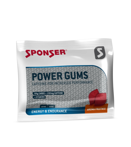 סוכריות אנרגיה בטעם פירות SPONSER POWER GUMS 75G