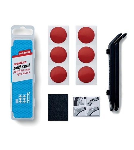 ערכת תיקון פנצ'רים - Weldtite Self Seal Patch Kit