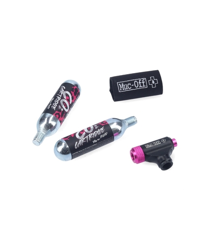 משאבה לאופניים Muc-Off Road CO2 Inflator Kit