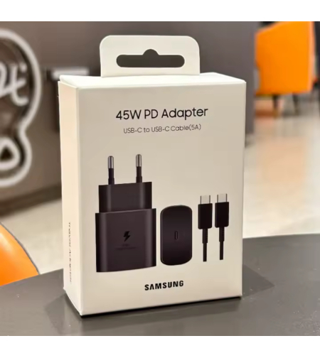 מטען Samsung 45W PD – טעינה מהירה במיוחד