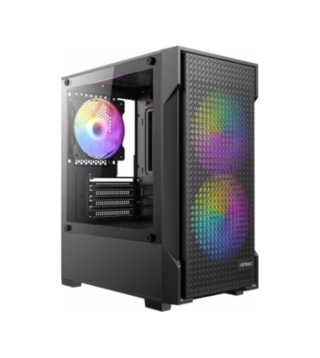 מארז Antec VX100M ARGB 3X ARGB 120mm Fan Micro-ATX Mini Tower 🔥