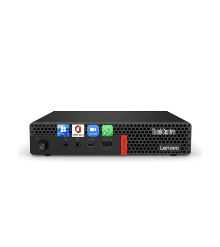 מחשב מיני מחודש Lenovo ThinkCentre M720q Tiny | i3 דור 8 | 8GB RAM | 256GB SSD | Windows 11 Pro + Office 2024 | Wi-Fi במתנה | אחריות שנה