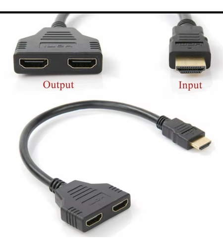מפצל HDMI איכותי 1 ל־2 – Full HD 1