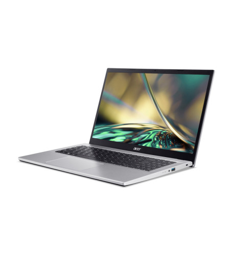 מחשב נייד Acer Aspire 3 – מסך 15.6″, i3 דור 12, זיכרון 8GB, דיסק SSD 256GB, כולל Windows 11 Pro + Office 2024 Pro Plus