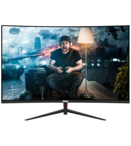 מסך מחשב קעור לגיימינג ‏27 ‏אינץ’ FHD דגם C27F100Y מבית MAG