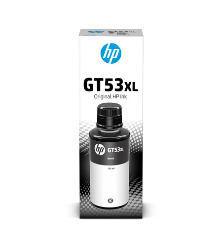 בקבוק דיו מקורי HP GT53XL שחור (1VV21AE) למדפסות Smart Tank / Ink Tank