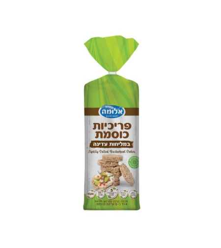 פריכיות כוסמת במליחות עדינה - אלומה