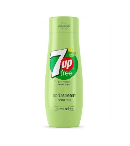 סירופ בטעם 7UP דיאט ליצירת משקה מוגז למכשירי SodaStream