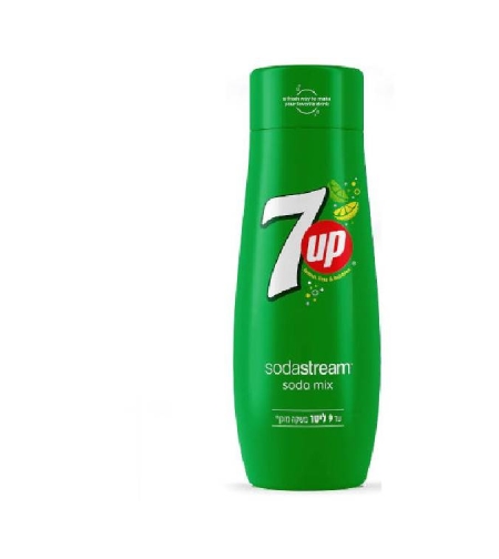 סירופ בטעם 7UP ליצירת משקה מוגז למכשירי SodaStream