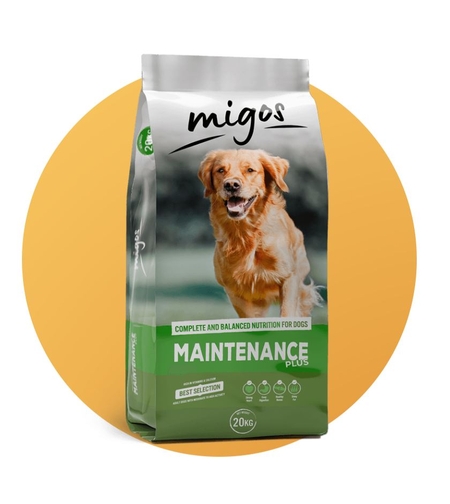 מיגוס מייטננס פלוס מזון לכלבים בוגרים, 20 ק