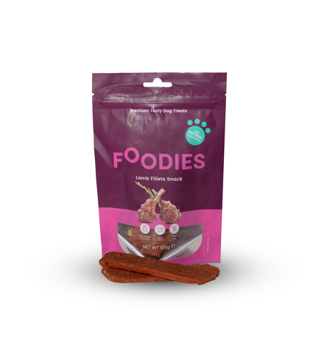 חטיף FOODIES פילה כבש, 100 גרם - פודיס