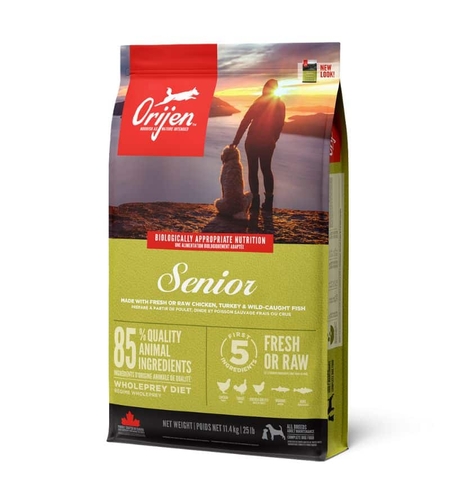 אוריג'ן סניור 11.4 קג - מזון יבש לכלבים מבוגרים בטעם עוף, הודו ודגים (סניור)