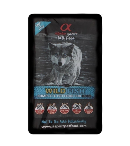 אלפא ספיריט חטיף אילוף לח בטעם דגים לכלב
