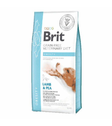 בריט אוביסיטי מזון רפואי לכלב 12 ק