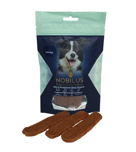 נובילוס חטיף לכלב פילה כבש 80 גרם