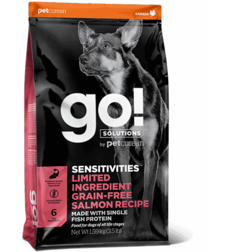 GO - גו סנסיטיב סלמון מזון לכלב 10 ק
