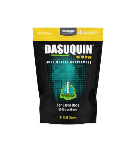 תוסף מפרקים DASUQUIN Nutramax חטיפים לכלב גדול, 84 יח'