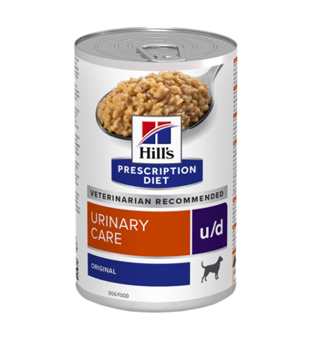 שימורי u/d | Hill's Prescription Diet יורינרי קייר לכלב, 370 גר'