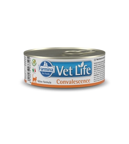 וטלייף שימור קונבלסנס (ריקברי) חתול 85 ג' וט-לייף VETLIFE