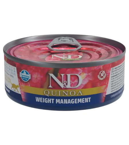 ND קינואה מעדן משקל חתול 80ג' -