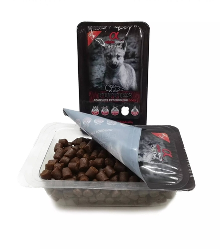 אלפא ספיריט חצי לח מולטי פרוטאין לגורים 210 גרם