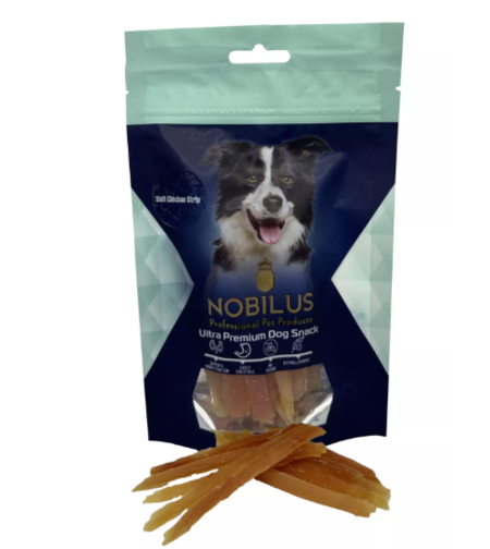 חטיף לכלב – נובילוס רצועות עוף רכות