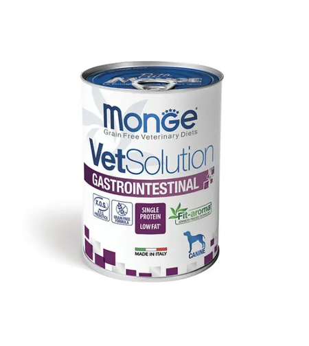 שימור פחית מונג' וט סולושן גסטרו אינטסטינל לכלבים, 400 גרם