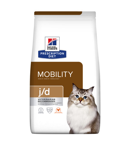 j/d | Hill's Prescription Diet מוביליטי לחתול, 3 ק