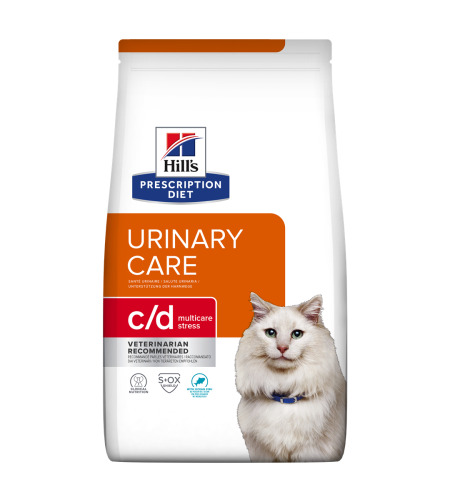 c/d | Hill's Prescription Diet מולטיקייר סטרס לחתול, 3 ק