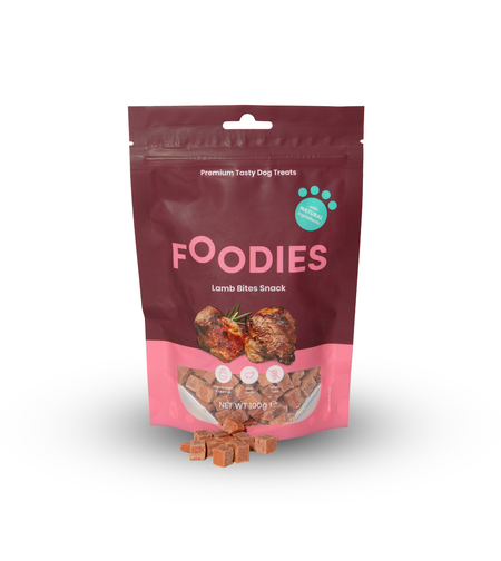 חטיף FOODIES נגיסי כבש, 100 גרם - פודיס