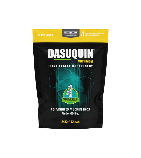 תוסף מפרקים DASUQUIN Nutramax חטיפים לכלב בינוני/קטן, 84 יח'