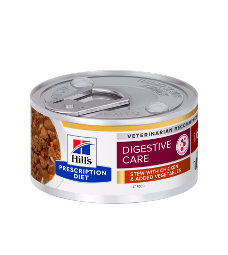 שימורי נזיד i/d | Hill's Prescription Diet דייג'סטיב קייר לחתול,82גר