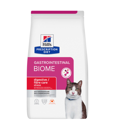 GI Biome | Hill's Prescription Diet סטרס לחתול, 3 ק