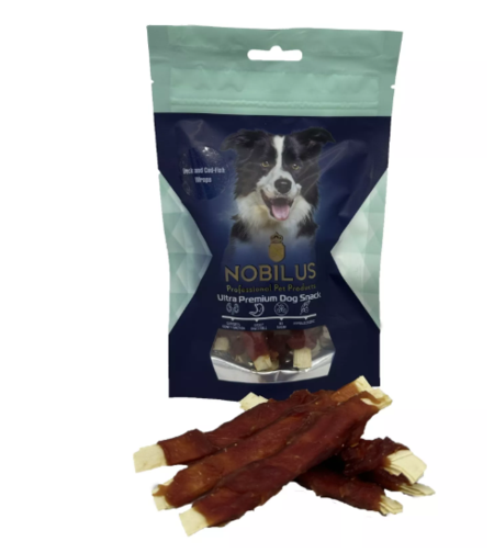 חטיף לכלב – נובילוס דג קוד וברווז