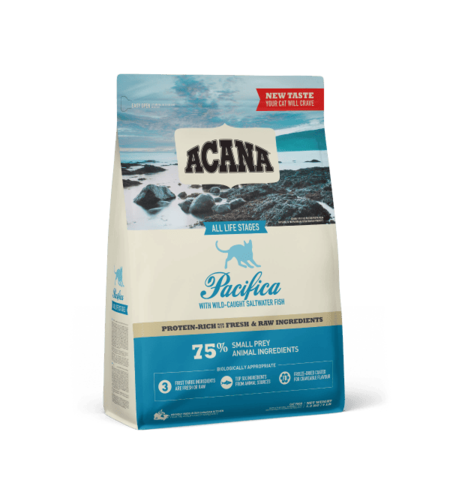 אקאנה פסיפיקה מזון בטעם דגים לחתול ACANA -  משקל שק 4.5 ק