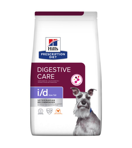 i/d Low Fat | Hill's Prescription Diet דייג'סטיב קייר לכלב, 1.5 ק