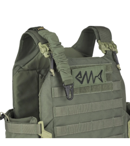 רצועה טקטית לנשק מתחברת לווסט Shoulder link sling – מרעום דולפין